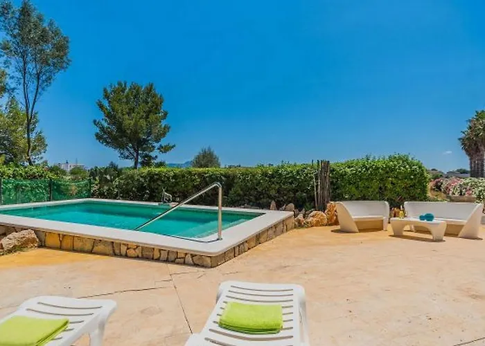 Villa Aguait Ii - With Private Mountain Path-beach Approx 5 Min Walking Beach,property Belong Puerto And Pollenca